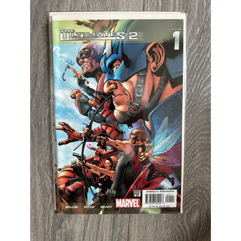 Marvel The Ultimates 2 #1 Single Issue Comic Color Millar Hitch Paul Neary